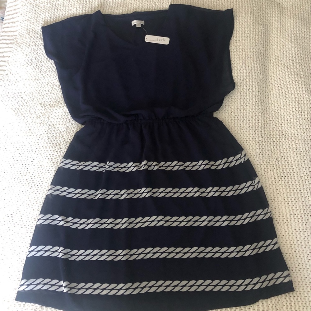 NWT Charming Charlie Nautical Rope Dress